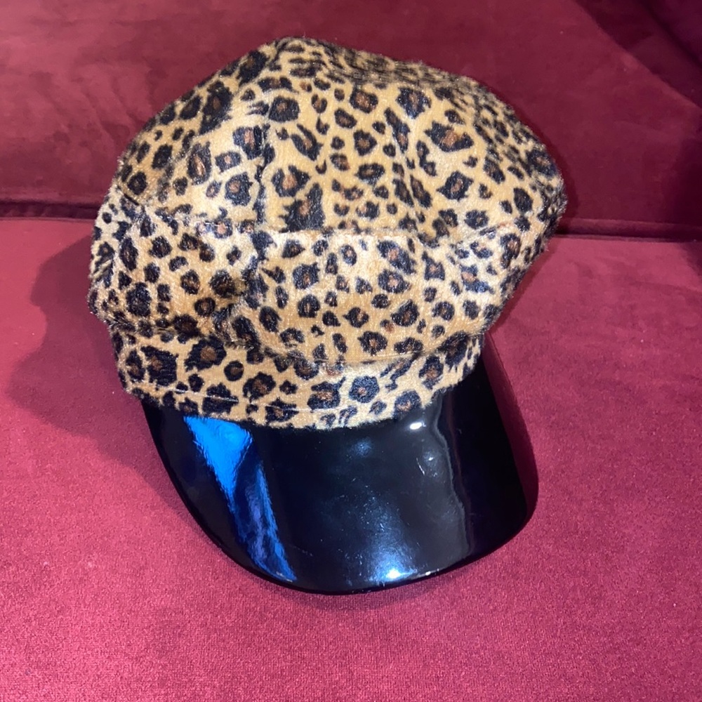 Vintage leopard Hat